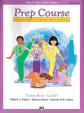 Alfred's Basic Piano Prep Course: Technic Book D Cover Image