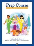 Alfred's Basic Piano Prep Course: Technic Book E Cover Image