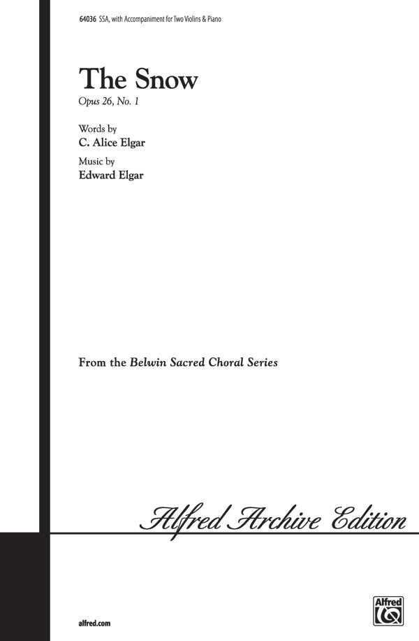 The Snow Sheet Music Preview
