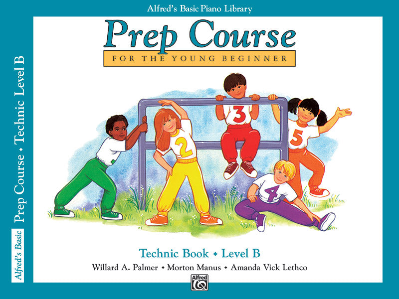 Alfred's Basic Piano Prep Course: Technic Book B: For the Young Beginner Sheet Music Preview