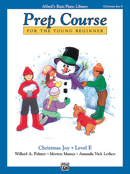 Alfred's Basic Piano Prep Course: Christmas Joy! Book E: For the Young Beginner Sheet Music Preview