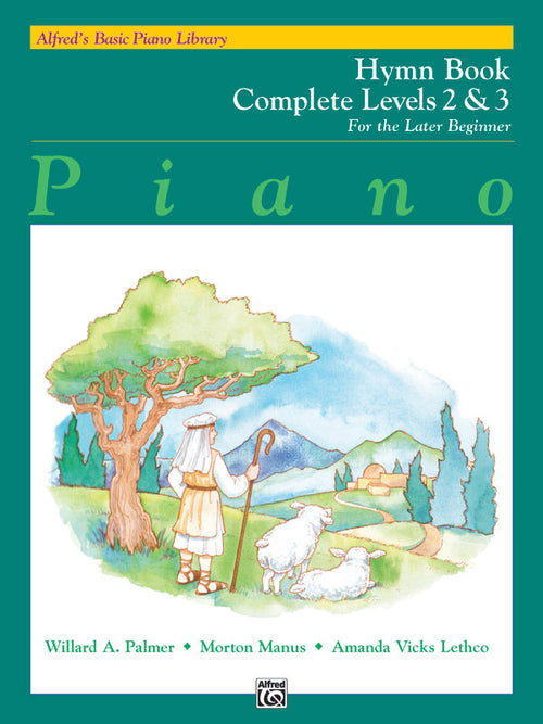 Alfred's Basic Piano Library: Hymn Book Complete 2 & 3: For the Later Beginner Sheet Music Preview