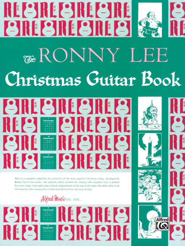 The Ronny Lee Christmas Guitar Book Cover Image
