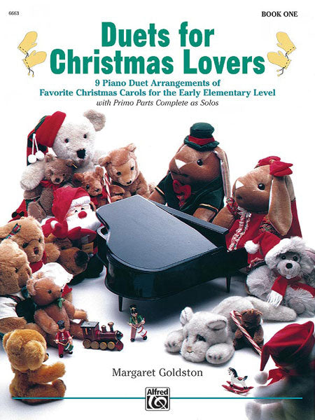 Duets for Christmas Lovers, Book 1 Cover Image