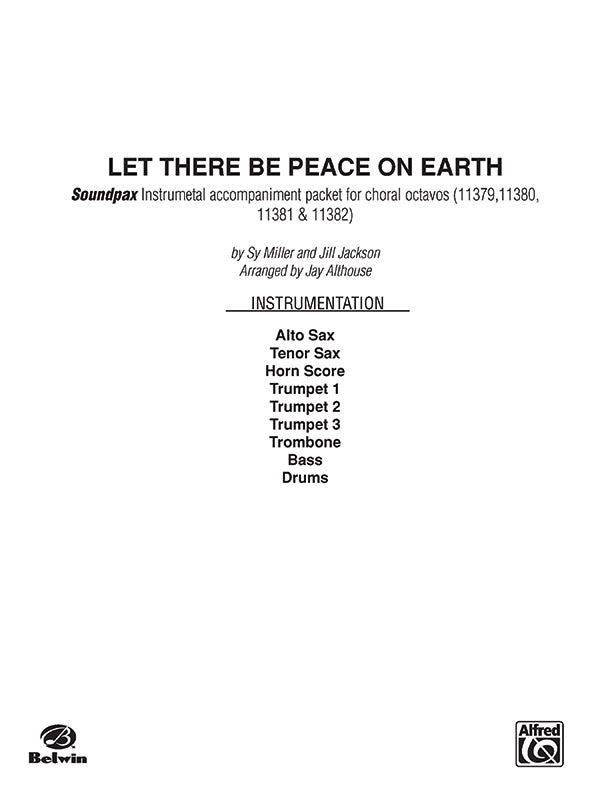 Let There Be Peace on Earth: 1st F Horn Sheet Music Preview