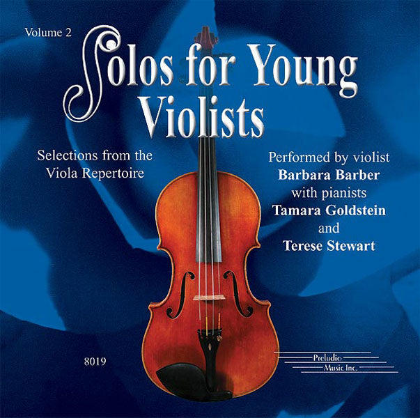 Solos for Young Violists CD, Volume 2 Cover Image