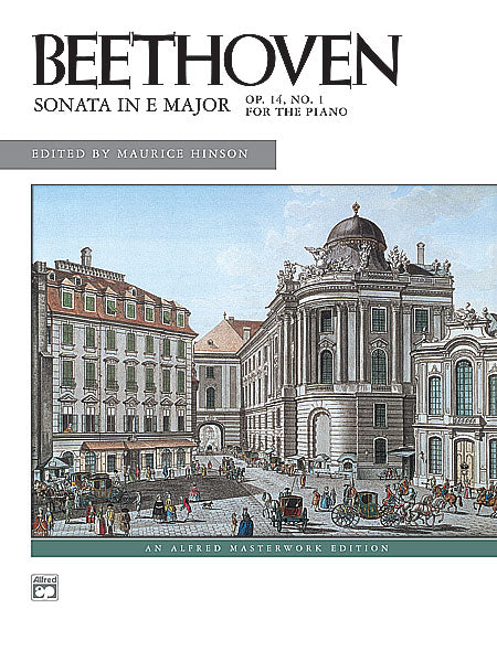 Beethoven: Sonata in E Major, Opus 14, No. 1 Cover Image