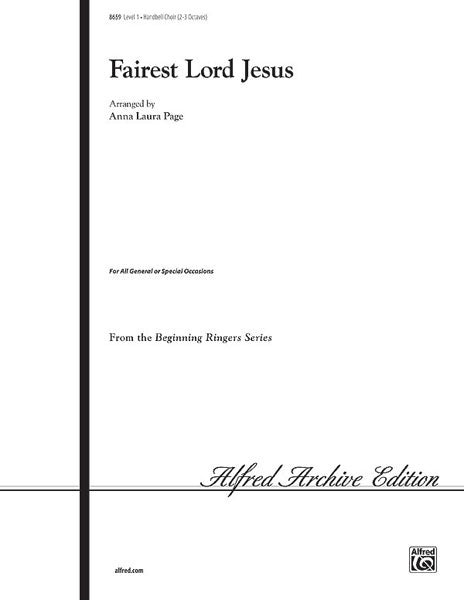 Fairest Lord Jesus Cover Image
