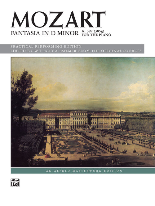 Mozart: Fantasia in D Minor, K. 397 Cover Image