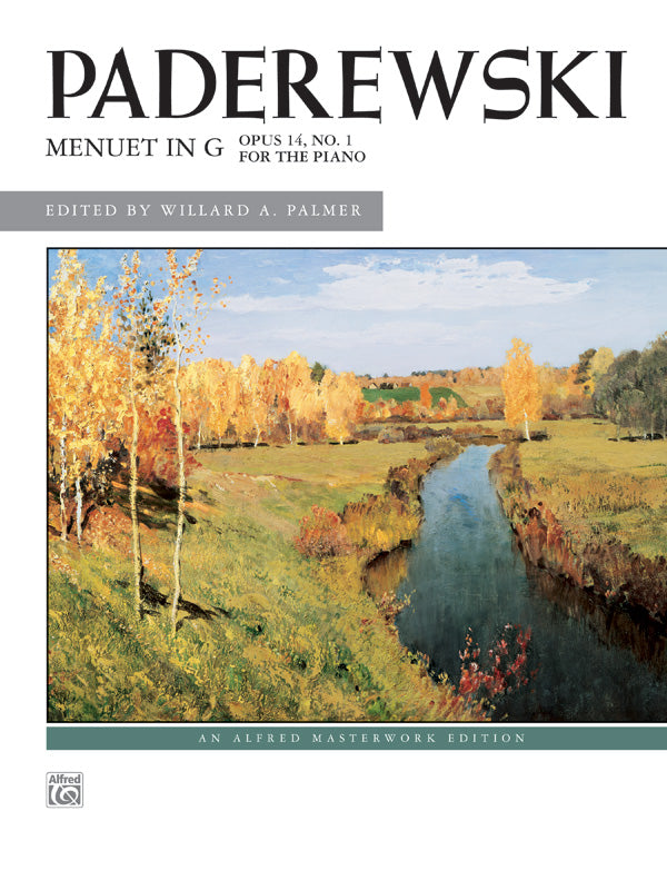 Paderewski: Menuet in G, Opus 14, No. 1 Cover Image