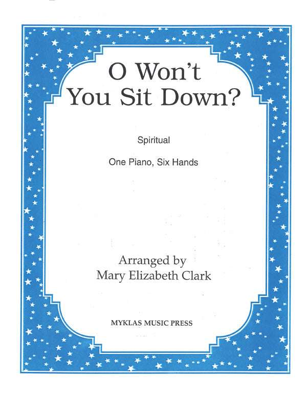 O Won't You Sit Down Cover Image