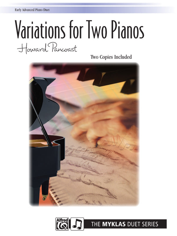 Variations for Two Pianos - Piano Duo (2 Pianos, 4 Hands) Sheet Music Preview