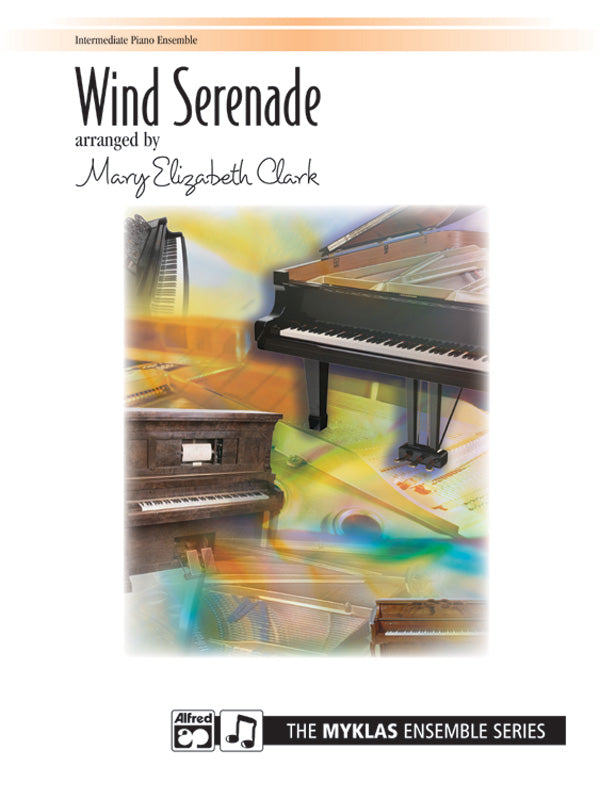 Wind Serenade - Piano Quartet (2 Pianos, 8 Hands) Sheet Music Preview