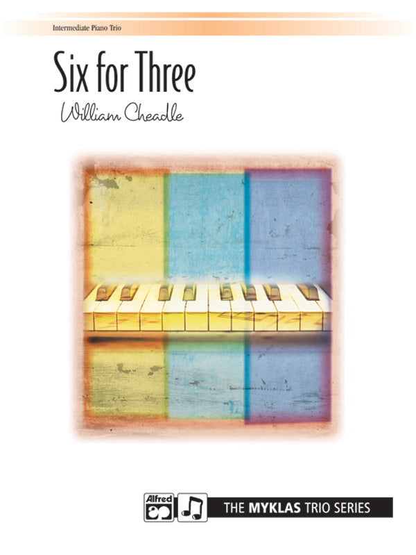 Six for Three - Piano Trio (1 Piano, 6 Hands) Sheet Music Preview