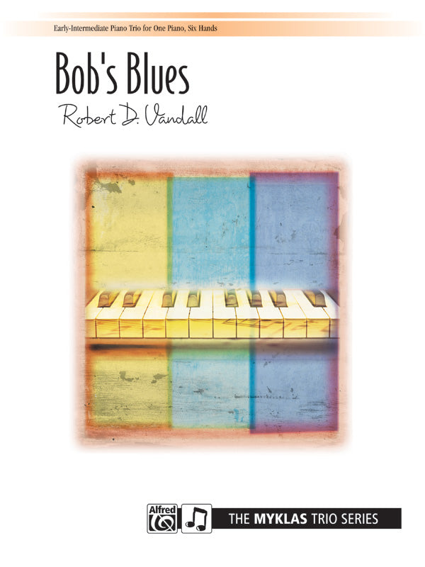 Bob's Blues - Piano Trio (1 Piano, 6 Hands) Sheet Music Preview