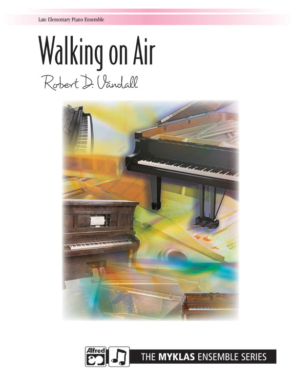 Walking on Air - Piano Duo (2 Pianos, 4 Hands) Sheet Music Preview