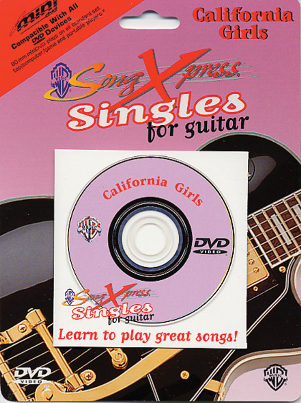 SongXpress® Singles for Guitar: California Girls Cover Image