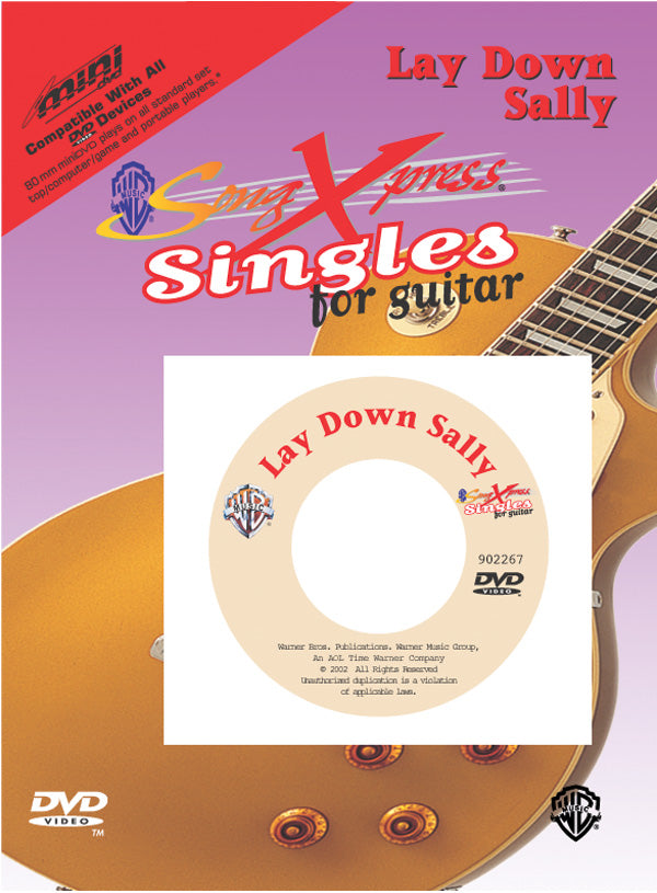 SongXpress® Singles for Guitar: Lay Down Sally Cover Image