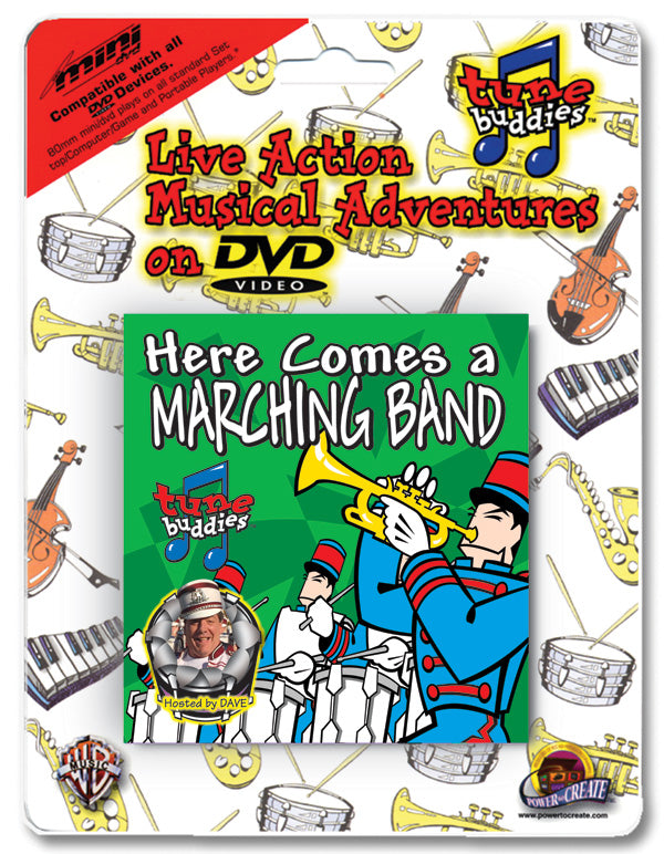 Tune Buddies™: Here Comes a Marching Band Cover Image