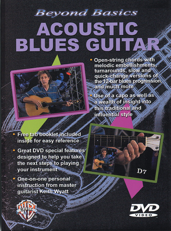Beyond Basics: Acoustic Blues Guitar Cover Image
