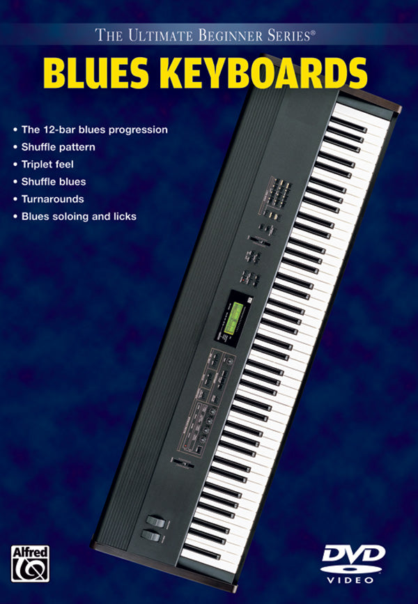 Ultimate Beginner Series: Blues Keyboards, Steps One & Two Cover Image