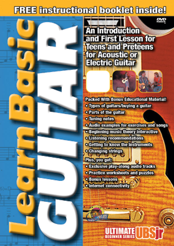 UBSJr.: Learn Basic Guitar Cover Image