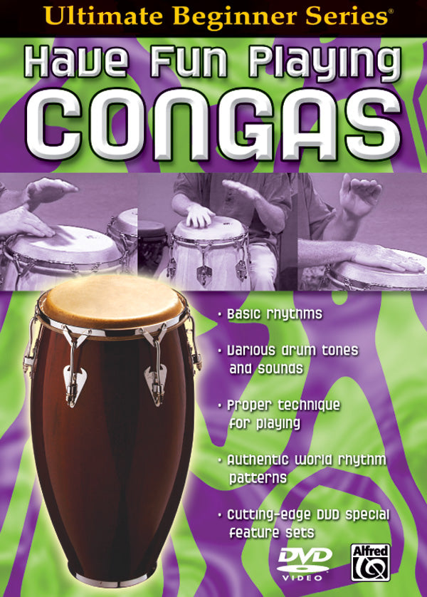 Ultimate Beginner Series: Have Fun Playing Congas Cover Image