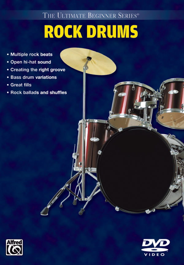 Ultimate Beginner Series: Rock Drums Cover Image