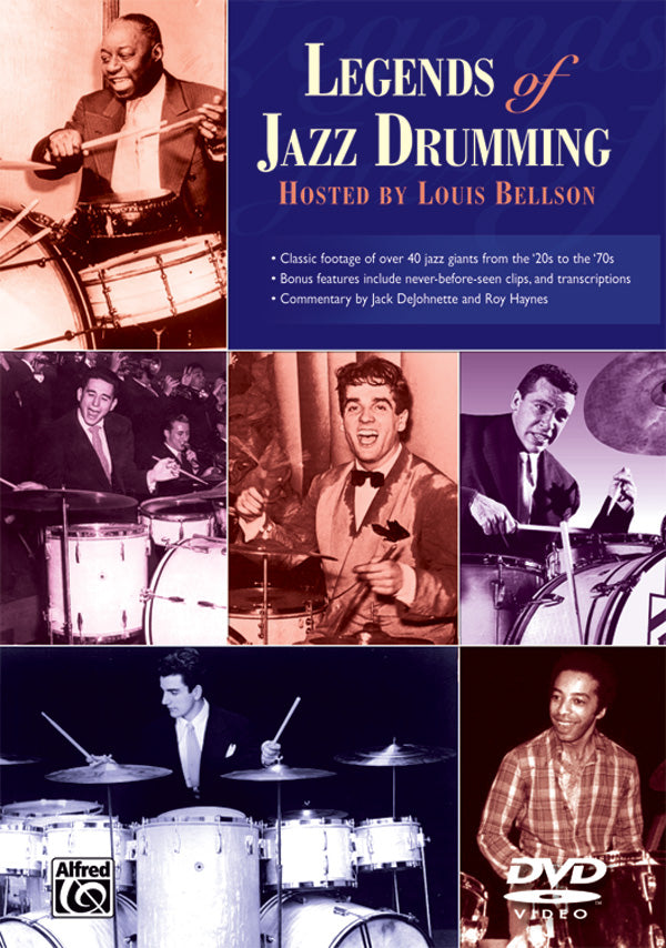 Legends of Jazz Drumming, Complete Cover Image
