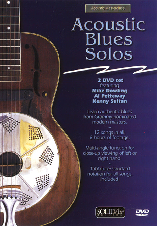 Acoustic Masterclass Series: Acoustic Blues Solos Cover Image