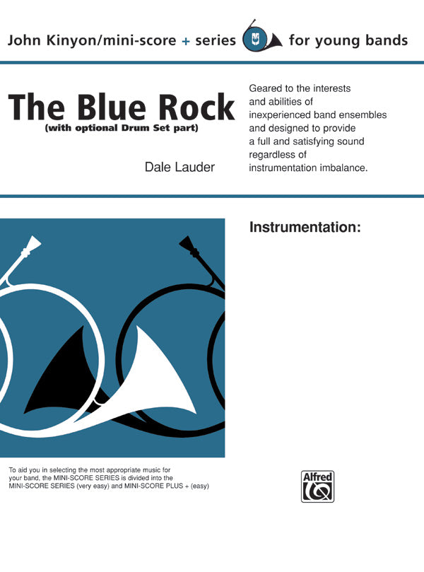 The Blue Rock (with optional Drum Set part) Cover Image