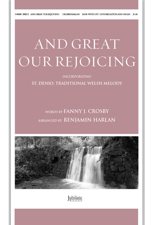 And Great Our Rejoicing Cover Image