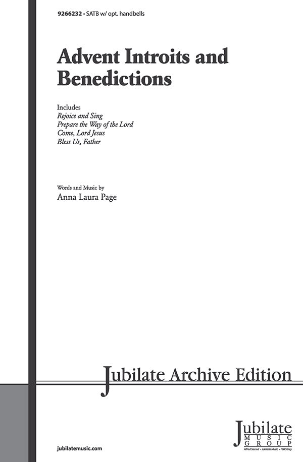 Advent Introits and Benedictions Cover Image