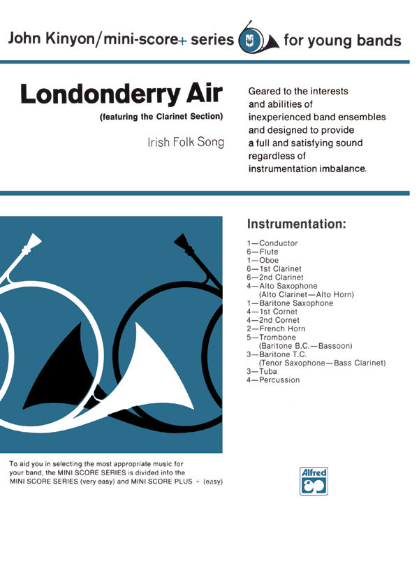Londonderry Air (featuring the Clarinet section): 2nd B-flat Trumpet Sheet Music Preview