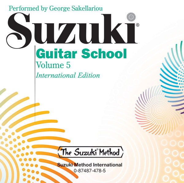 Suzuki Guitar School, Volume 5 Cover Image