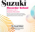 Suzuki Recorder School (Soprano Recorder), Volume 1 & 2 Cover Image