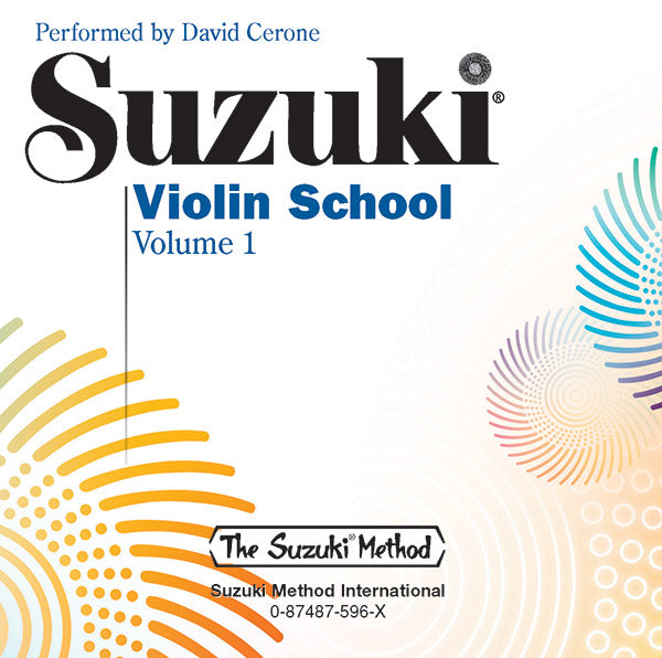 (Legacy Recording) Suzuki Violin School, Volume 1 (Perf. David Cerone) Cover Image