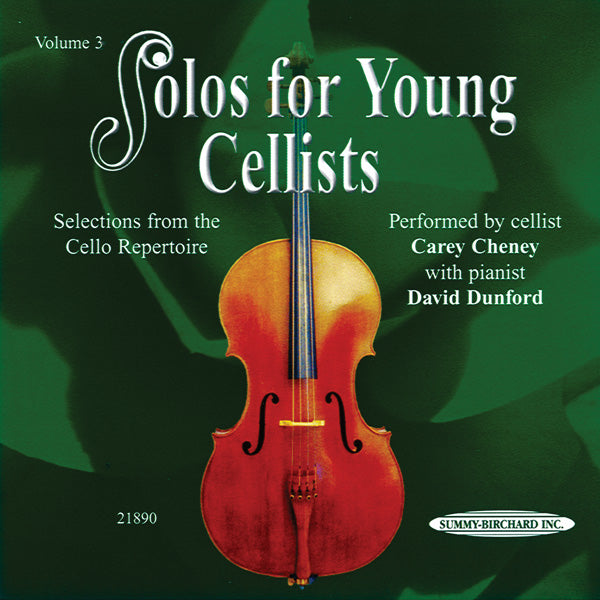 Solos for Young Cellists, Volume 3 Cover Image