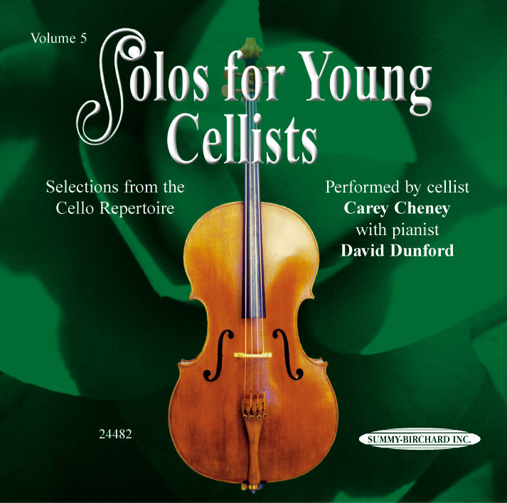 Solos for Young Cellists, Volume 5 Cover Image