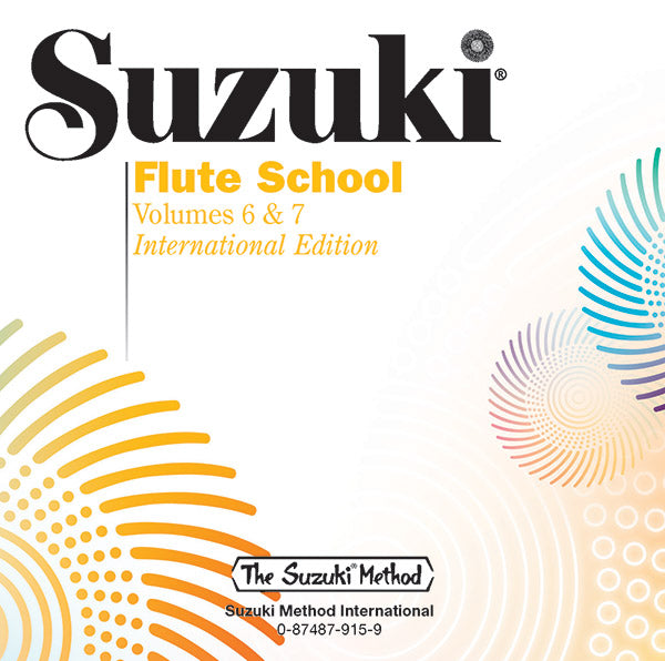 Suzuki Flute School, Volume 6 & 7 (Revised) Cover Image