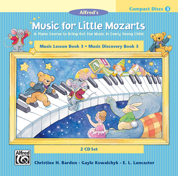 Music for Little Mozarts: Digital Audio for Lesson and Discovery Books, Level 3 Cover Image