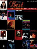 The Best in Popular Sheet Music Cover Image