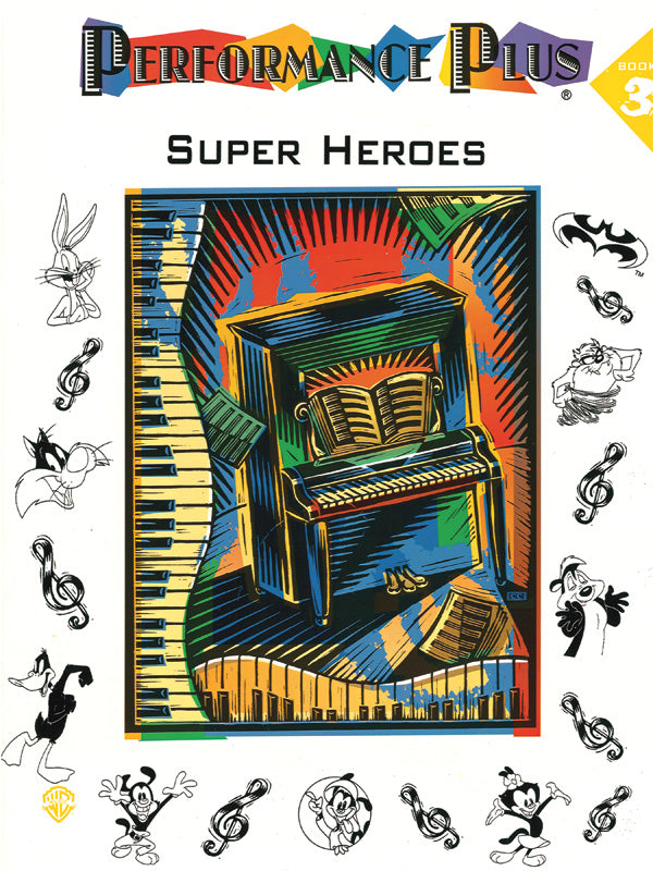 Performance Plus®: Popular Music, Book 3: Super Heroes Cover Image