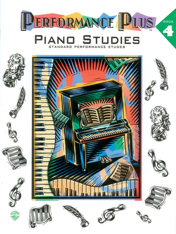 Performance Plus®: Classical Music, Book 4: Piano Studies Cover Image
