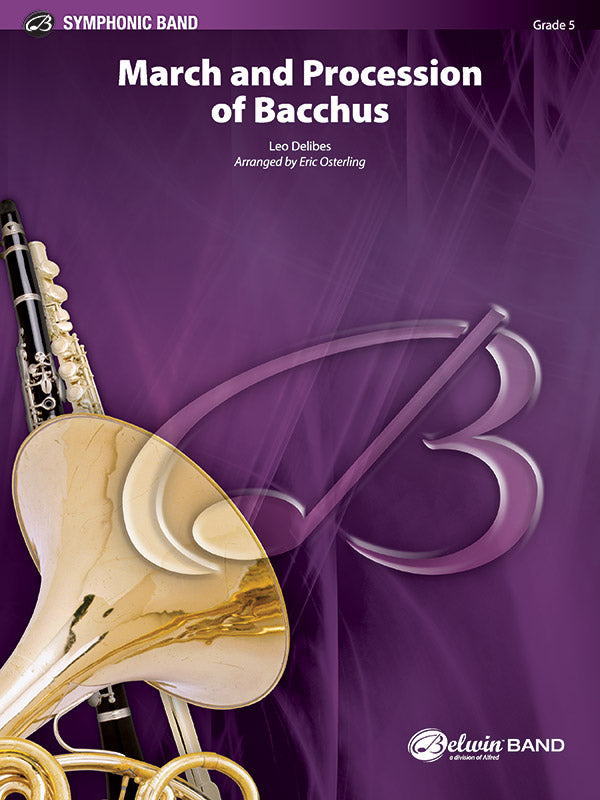 March and Procession of Bacchus: Flute Sheet Music Preview