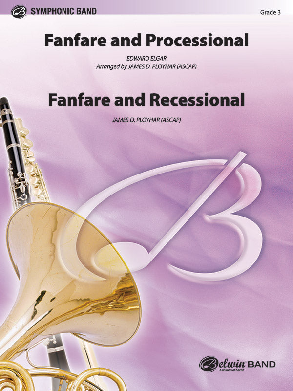 Fanfare, Processional and Recessional: E-flat Alto Saxophone Sheet Music Preview