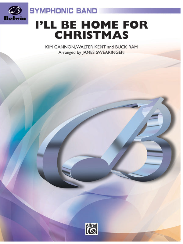 I'll Be Home for Christmas: E-flat Baritone Saxophone Sheet Music Preview
