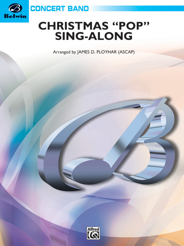 Christmas "Pop" Sing Along (for Concert Band with Audience Participation): E-flat Baritone Saxophone Sheet Music Preview