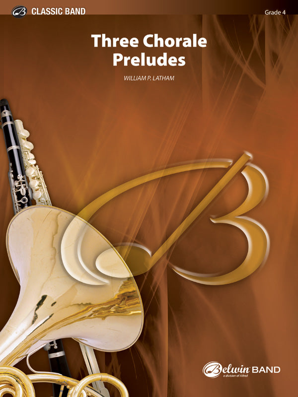 Three Chorale Preludes: E-flat Soprano Clarinet Sheet Music Preview