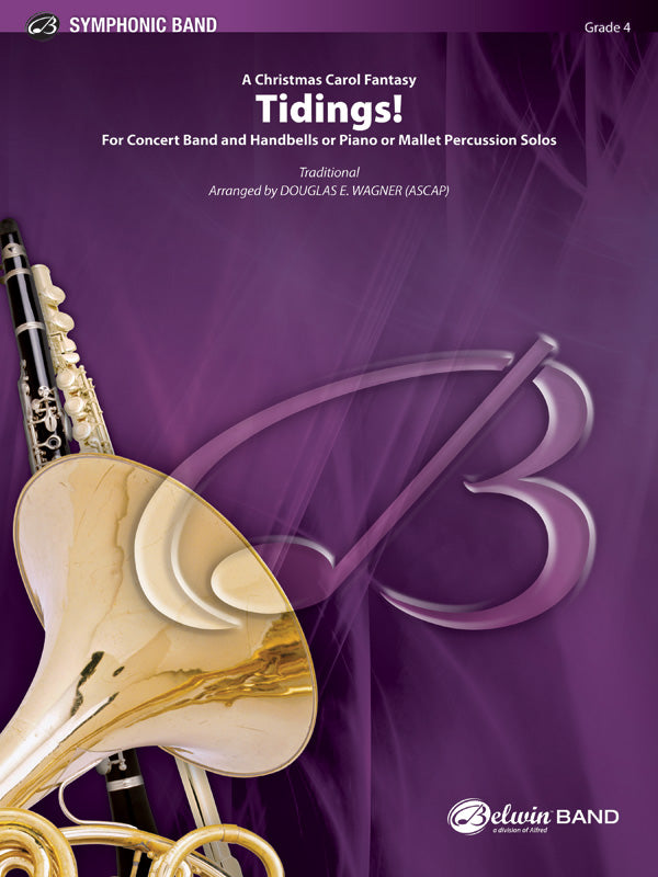 Tidings! (A Christmas Carol Fantasy): 2nd B-flat Trumpet Sheet Music Preview